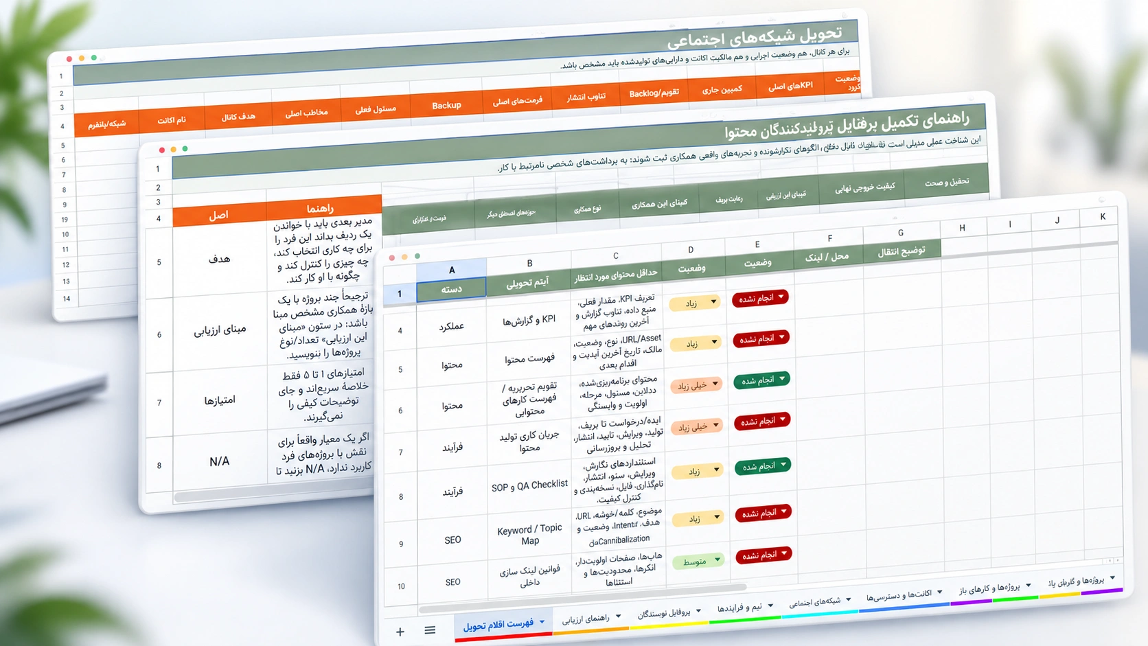 تحویل کار مدیر محتوا؛ (راهنمای قبل از ترک شرکت + دانلود سند خام)