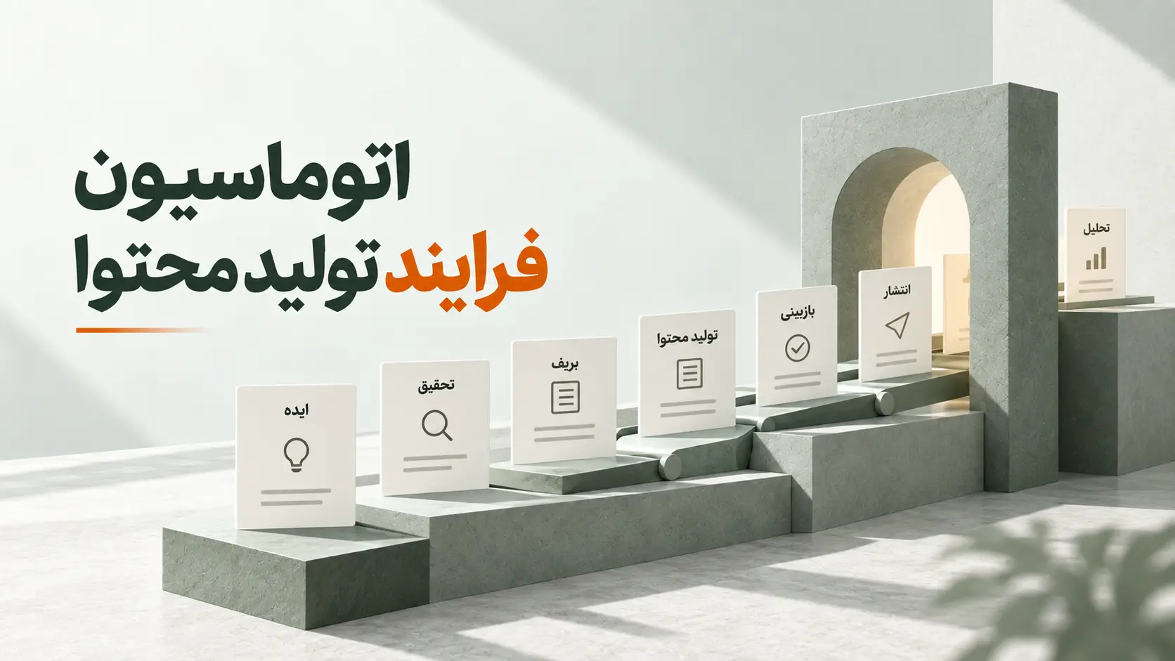 اتوماسیون فرایند تولید محتوا چیست؟ + ابزارها و روش اجرا